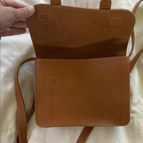 Able Tan Leather Crossbody Bag - Picture 2 of 6